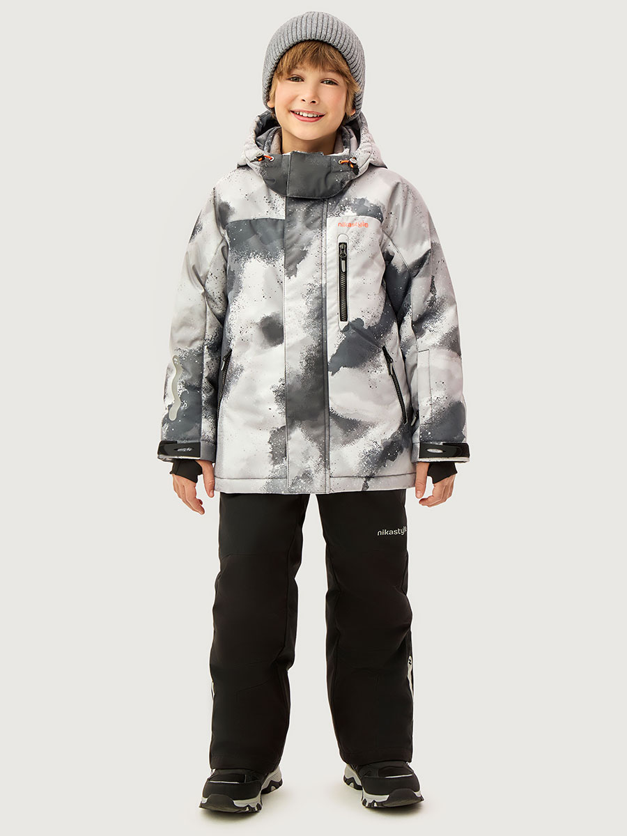 Костюм 7з2526 графит/черный