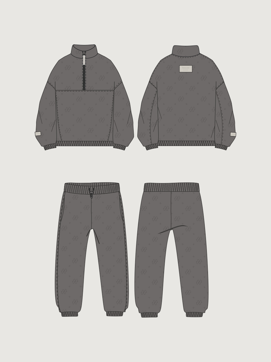 Костюм 7т40626 кофе