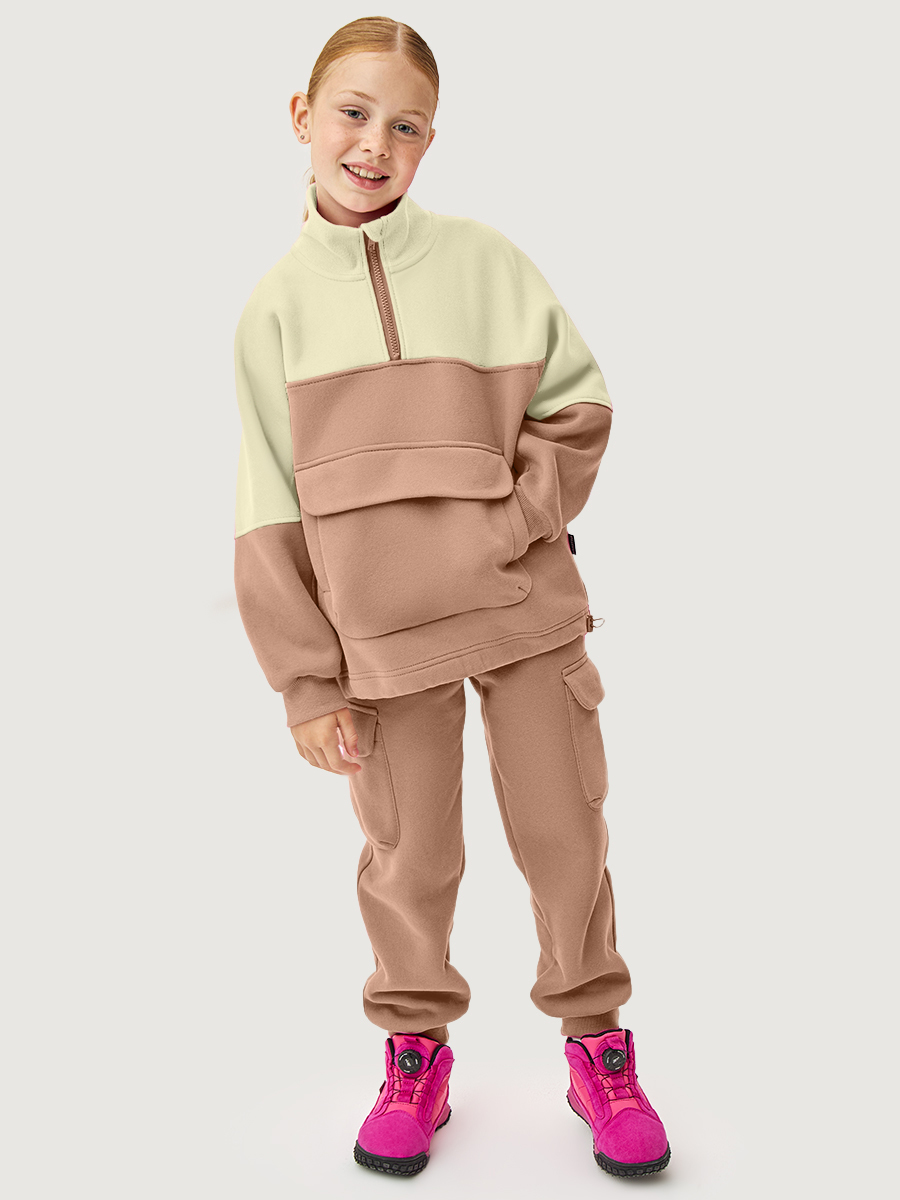 Костюм 7т12026 какао/сливочное масло