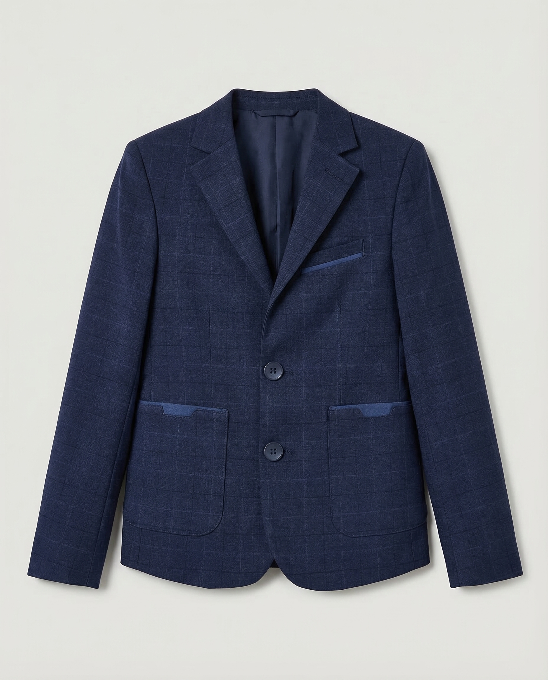 Пиджак 4ш72726 синяя клетка