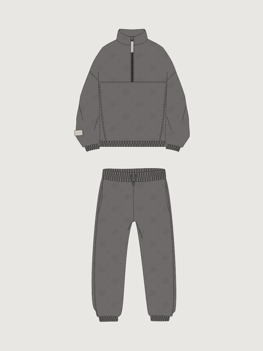 Костюм 7т40726 кофе