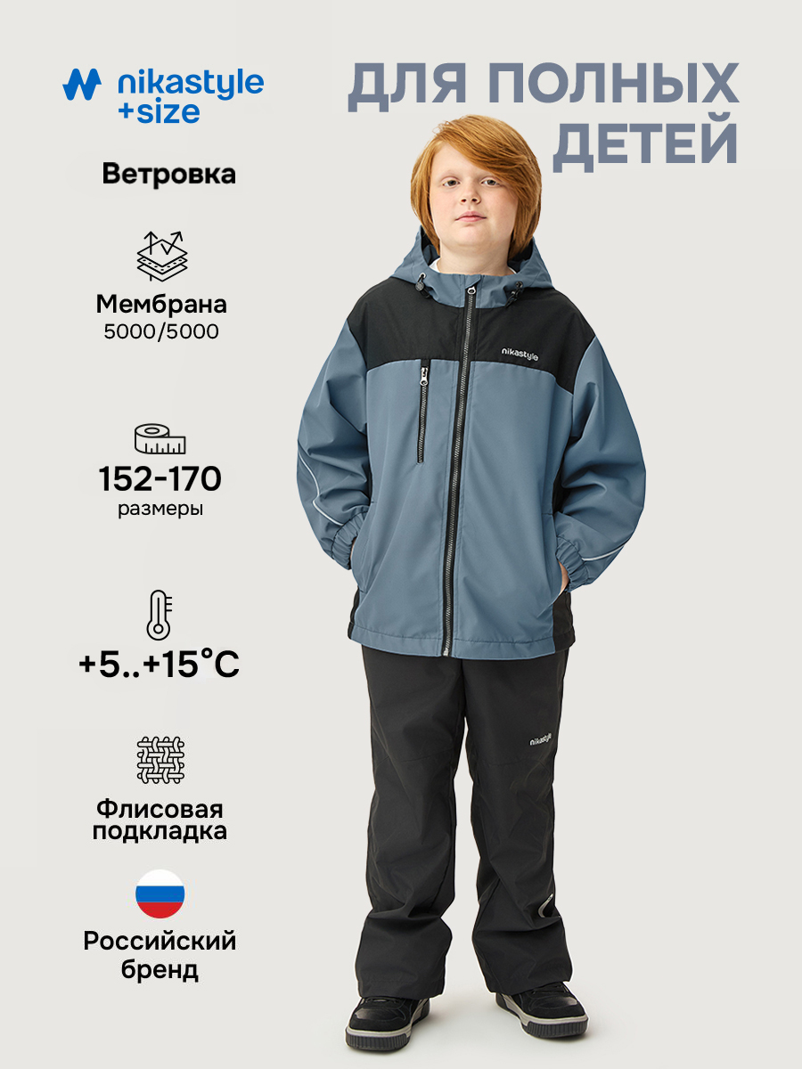 Ветровка п4л7726 деним