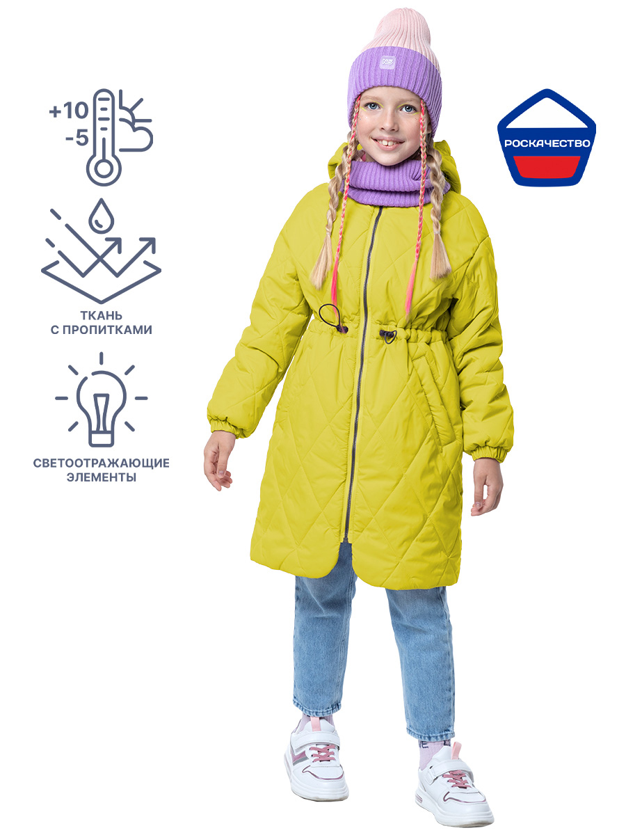 ПАЛЬТО 6м4423 оливковый оптом от производителя NIKASTYLE