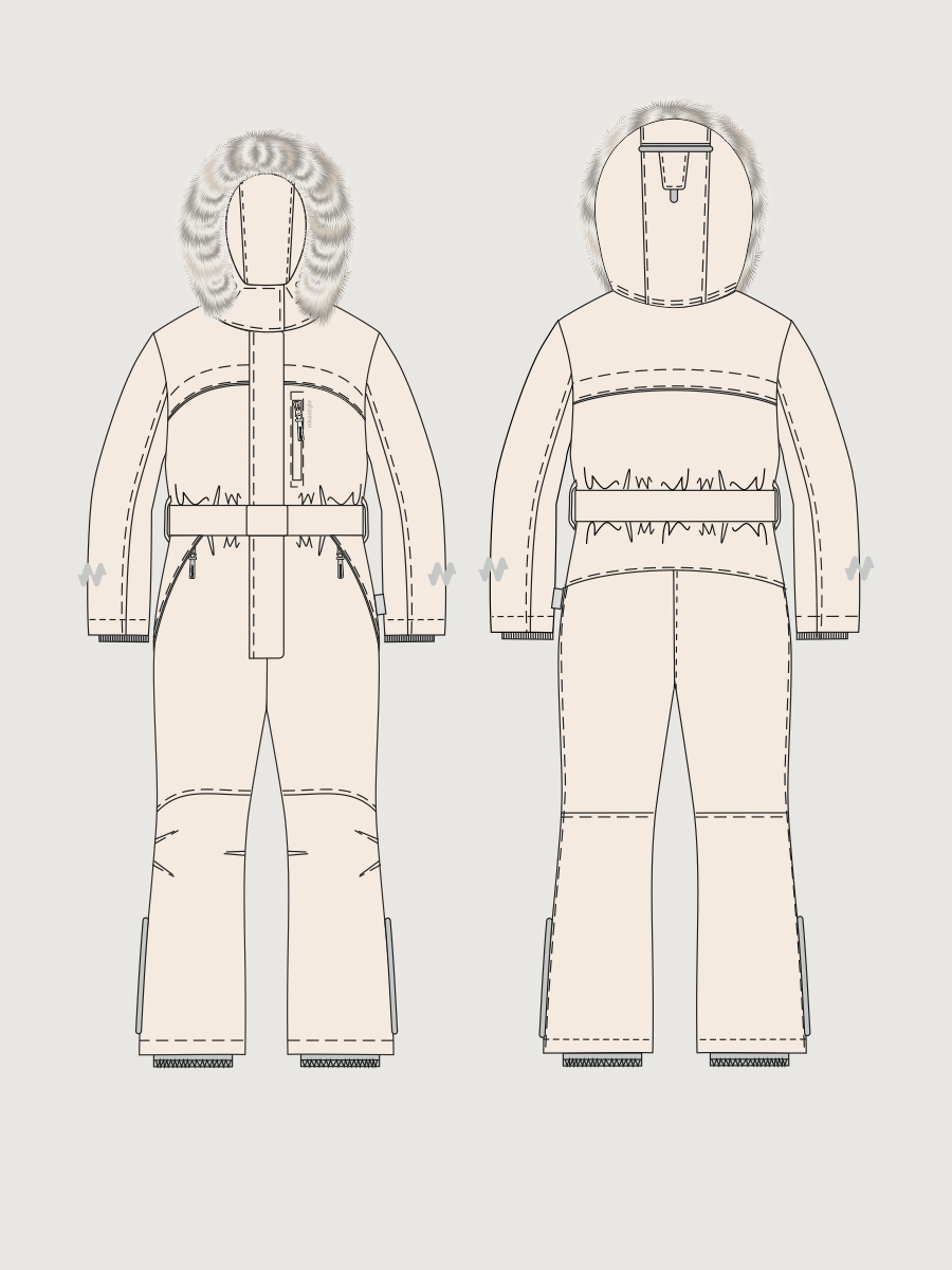 Комбинезон 8з2826 кешью