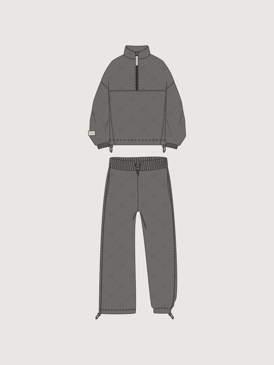 Костюм 7т40826 кофе