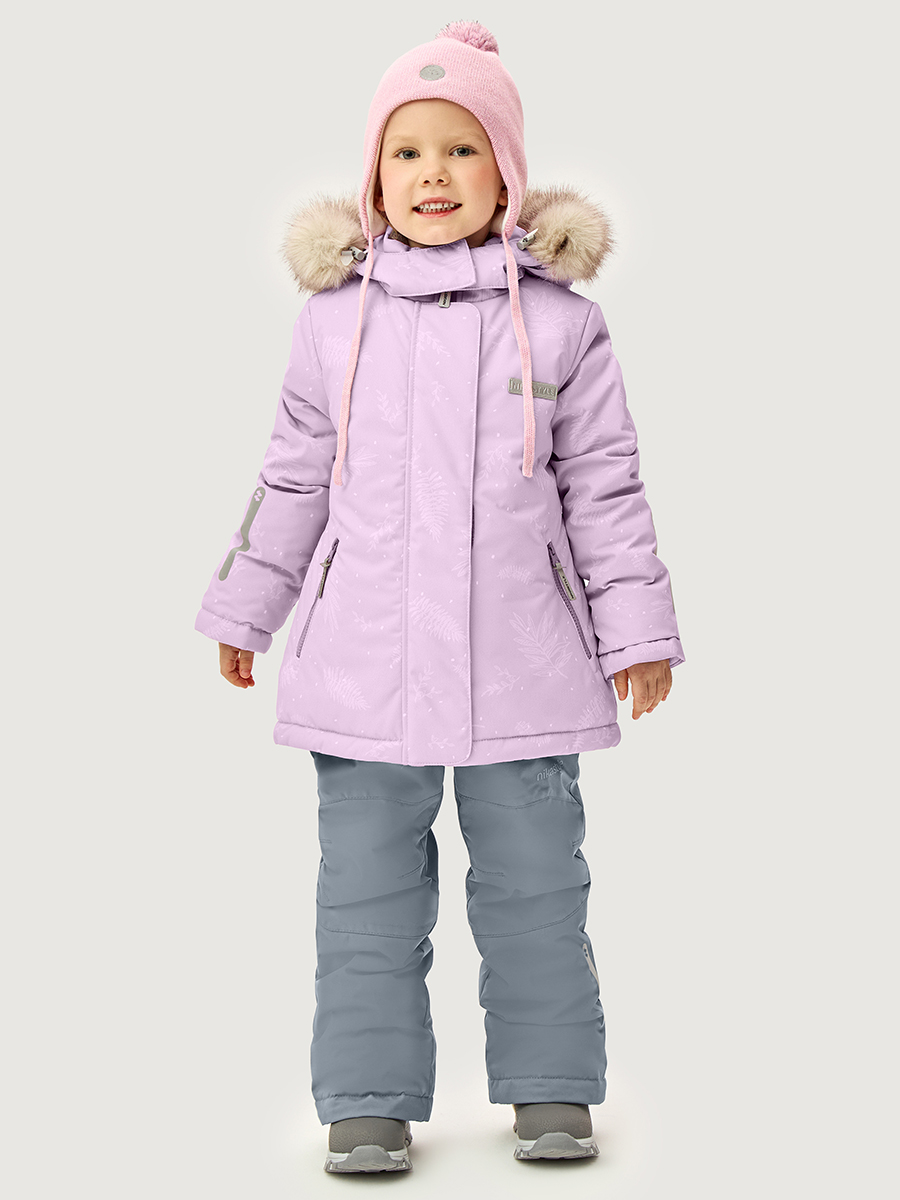 Костюм 7з2026 орхидея/светло-серый