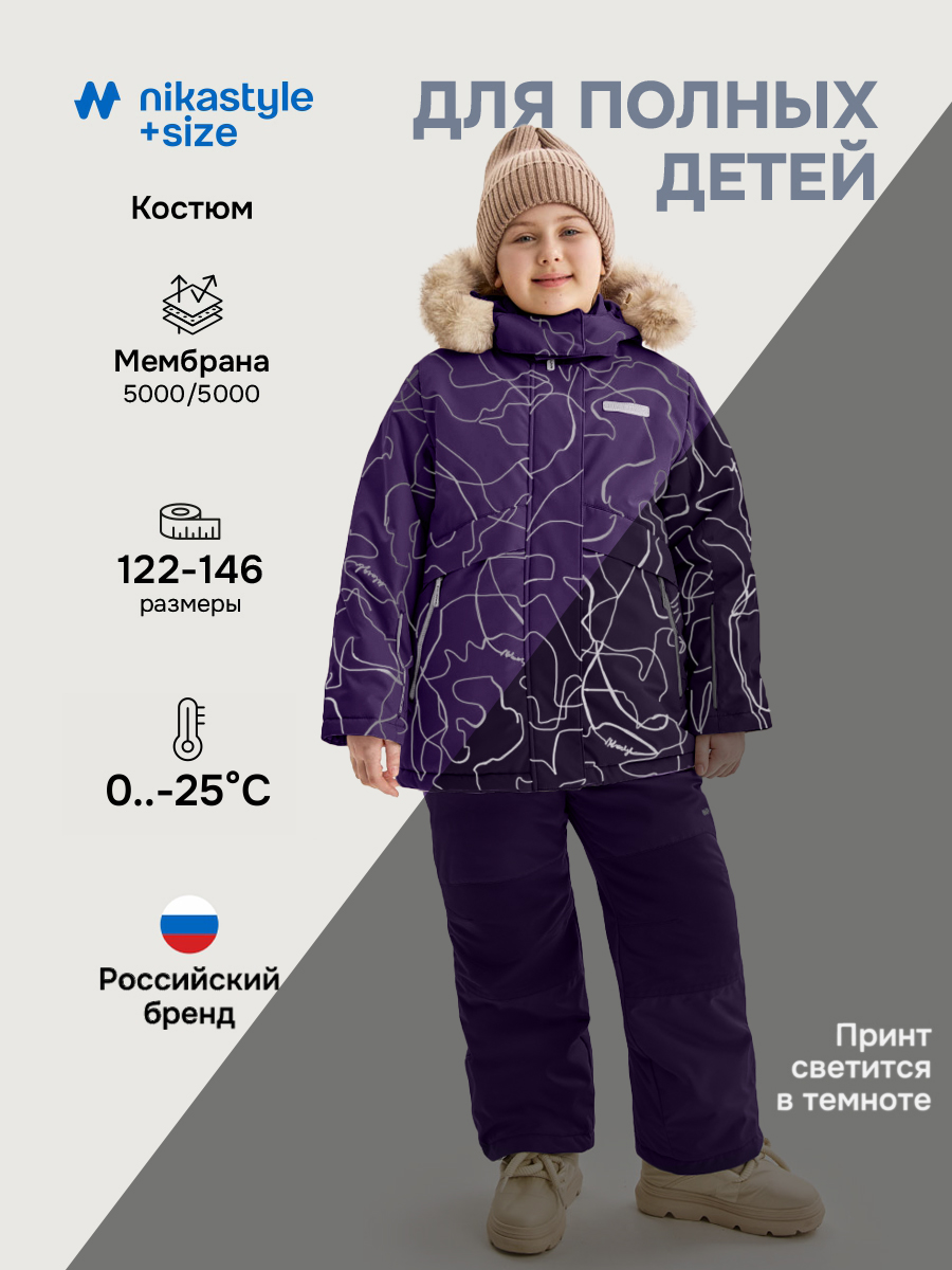 Костюм +7з5625 фиолет Костюм +7з5625 фиолет