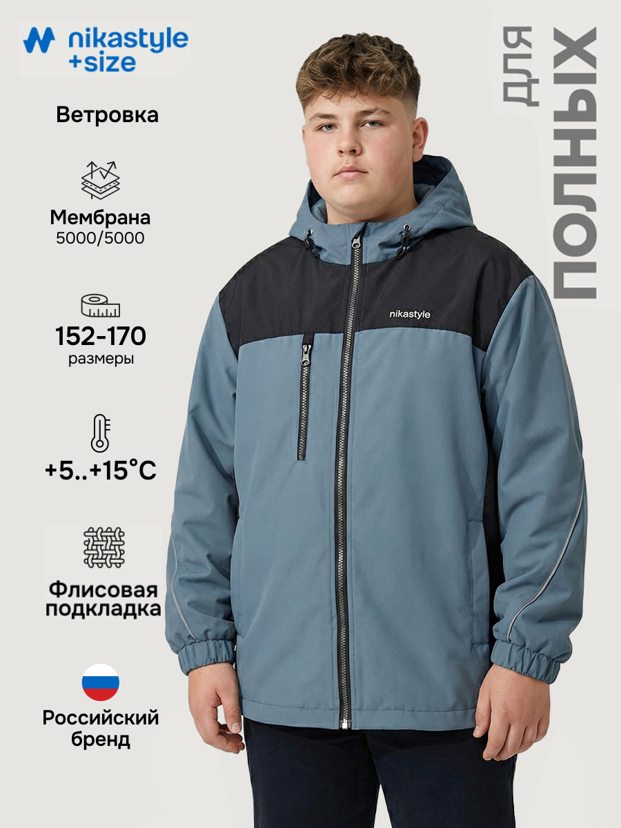 Ветровка п4л7726 деним