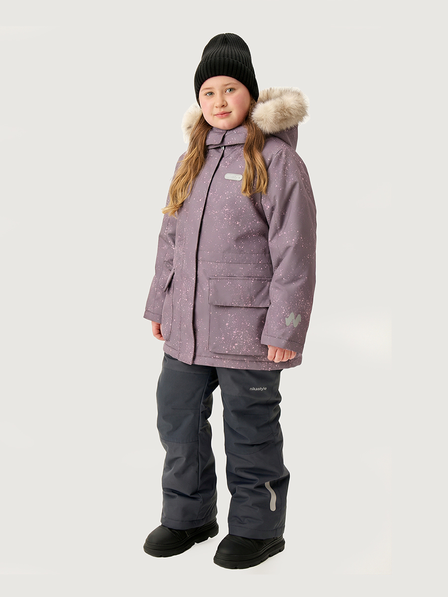 Костюм п7з10426 орхидея/кофе