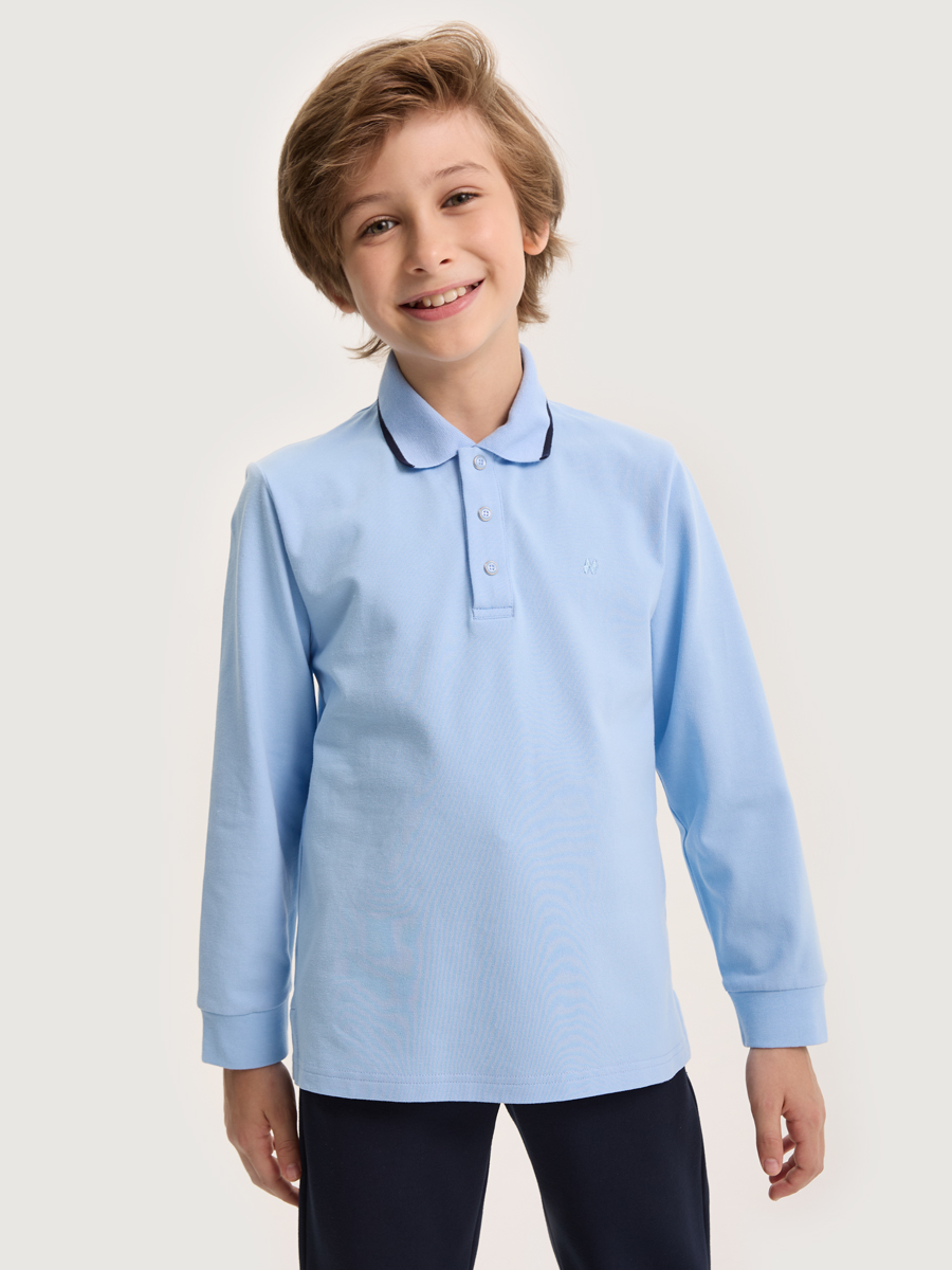 Рубашка-поло 4ш72326 голубой