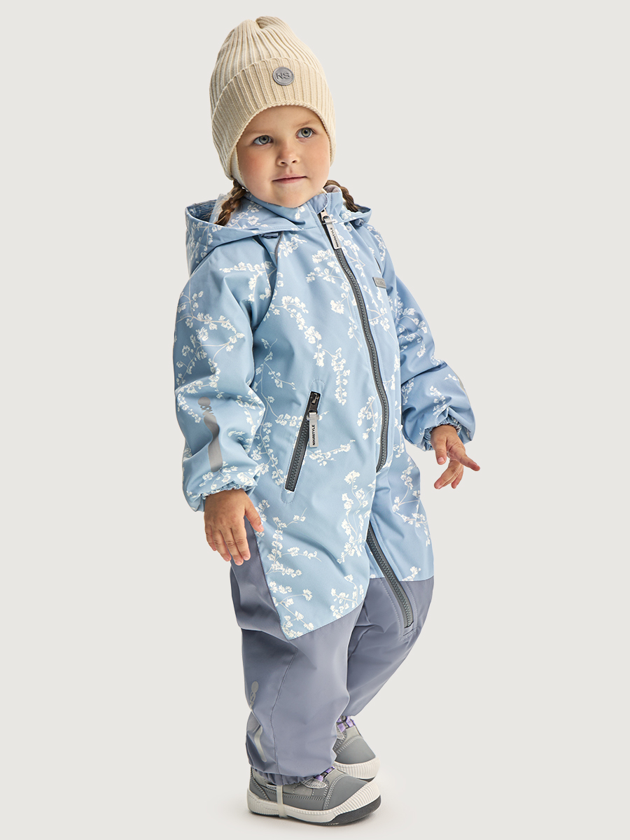 Комбинезон 8м1226 лед/светло-серый