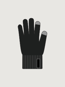 Перчатки 15з52326 черный