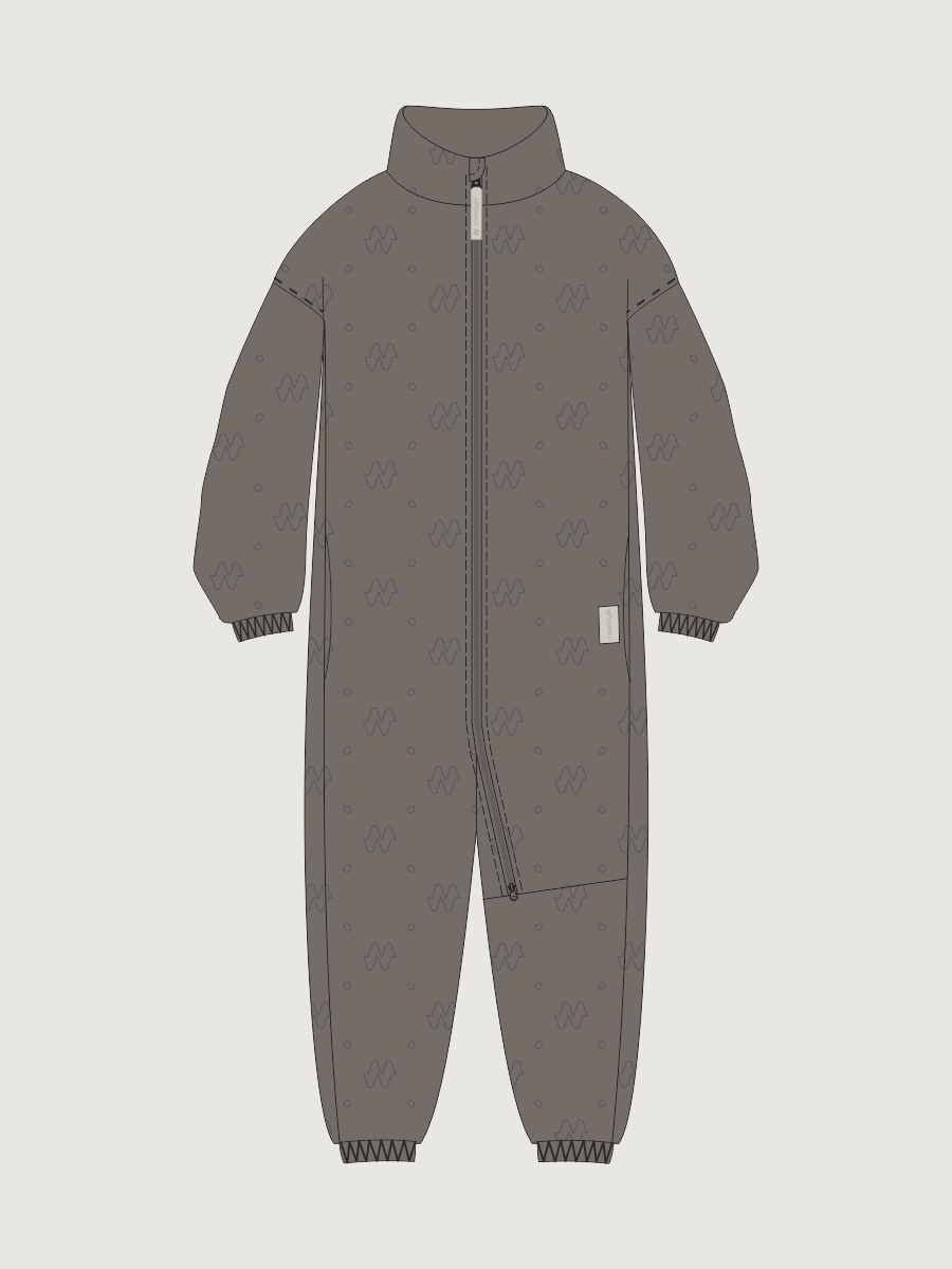 Комбинезон 8т41126 кофе