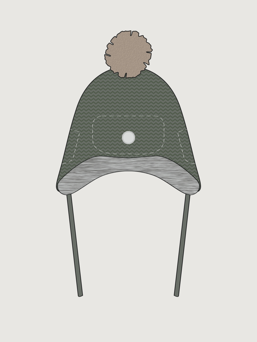 Шапка 11з50926 хаки