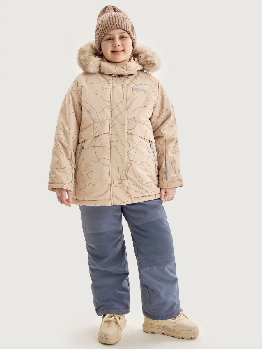 Костюм +7з5625 латте/серый