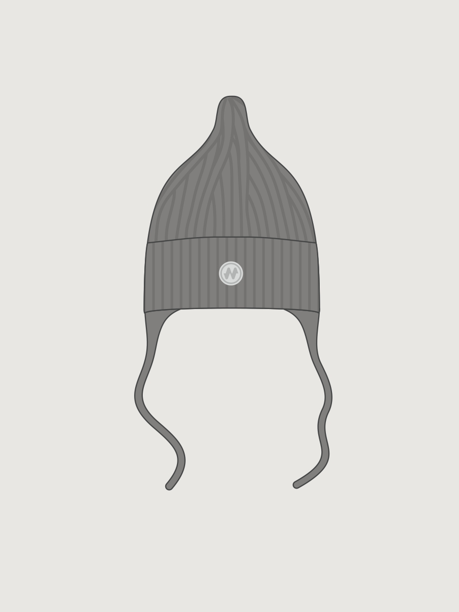 Шапка 11з53526 серый песок