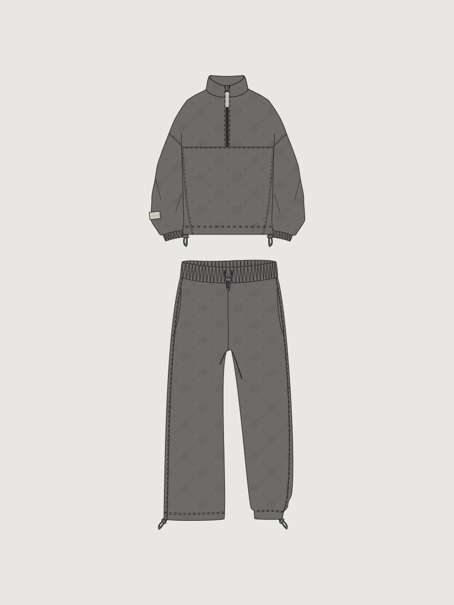 Костюм 7т40926 кофе