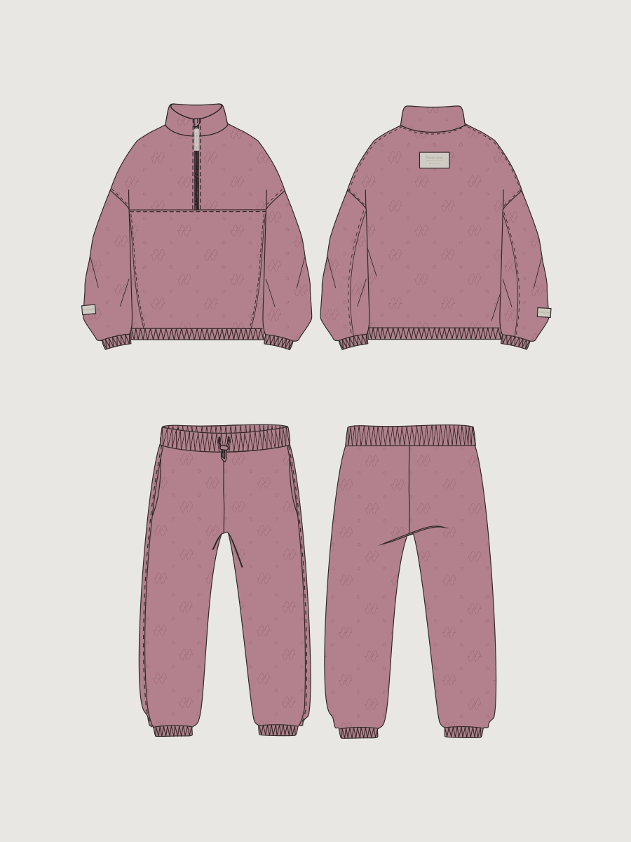 Костюм 7т40626 орхидея