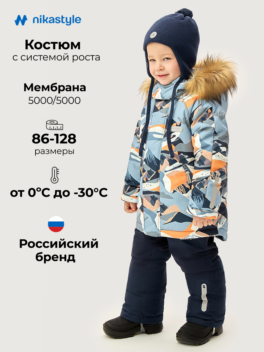 Костюм 7з1126 аквамарин/неви