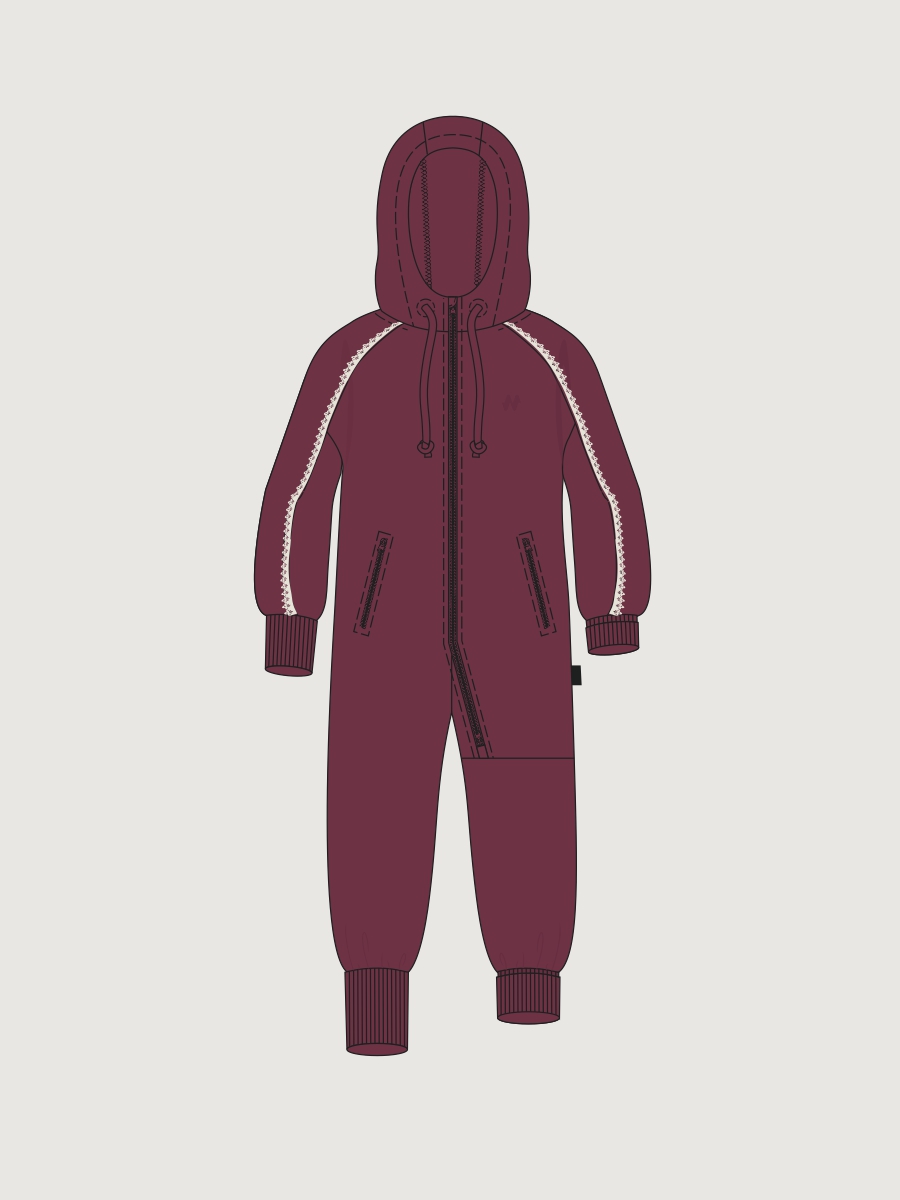 Комбинезон 8т30027 марсала