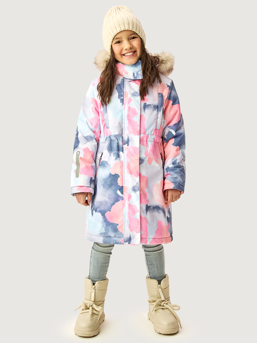 Пальто 6з5426 фламинго