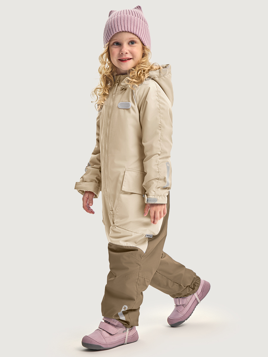 Комбинезон 8м8626 кешью/капучино