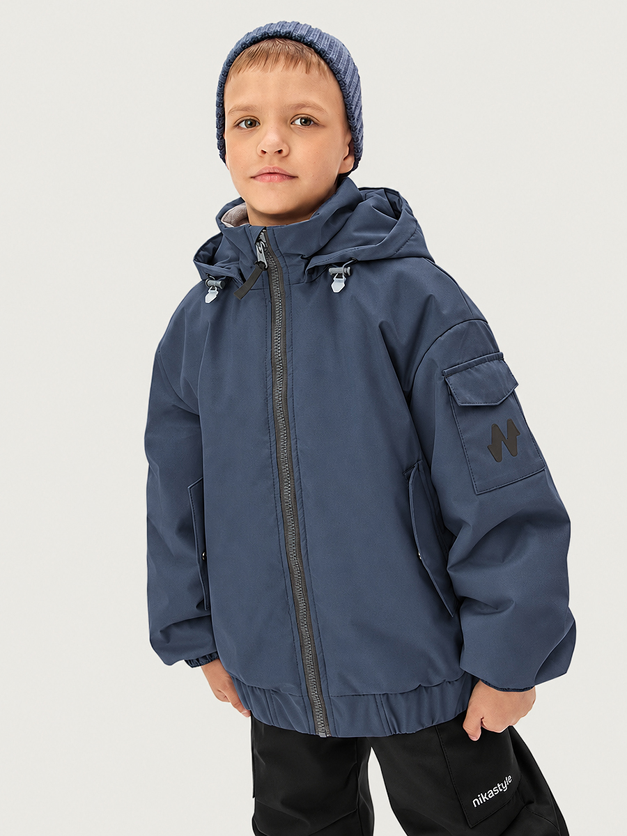 Костюм 7м3727 деним/черный