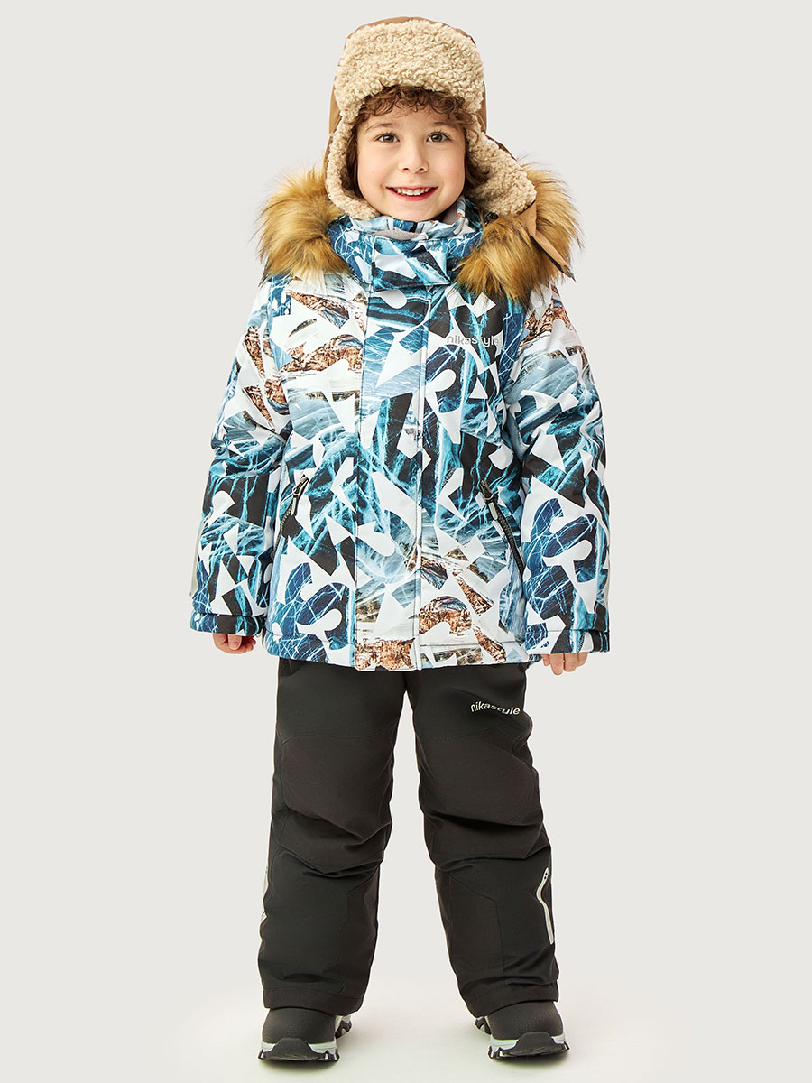 Костюм 7з2326 лед/черный