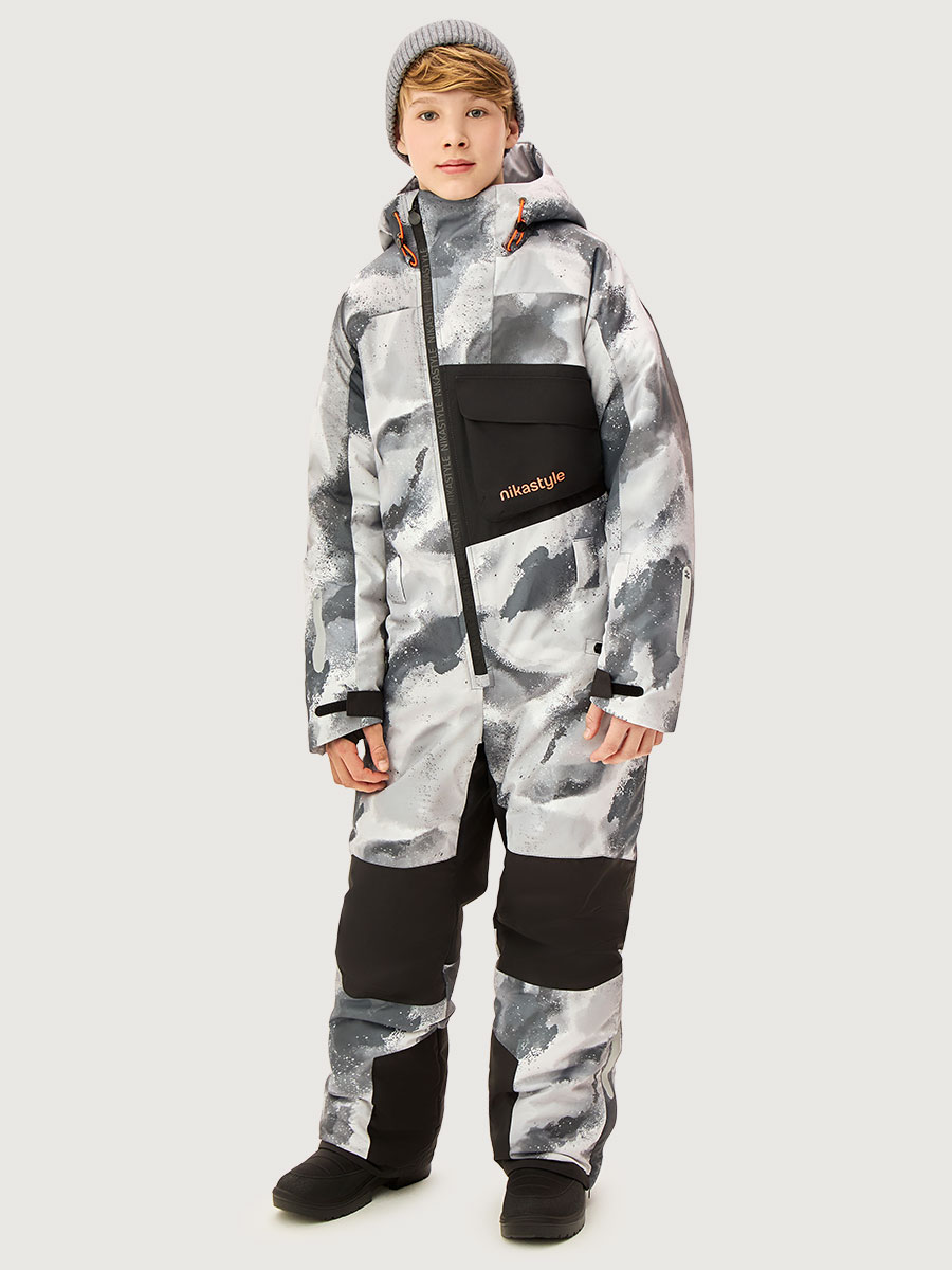 Комбинезон 8з2126 графит/черный