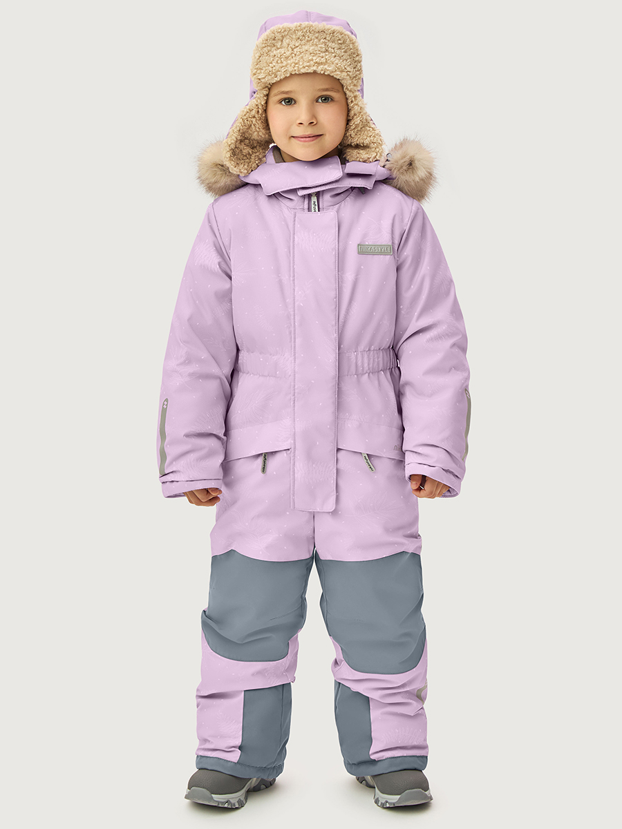 Комбинезон 8з1626 орхидея/светло-серый