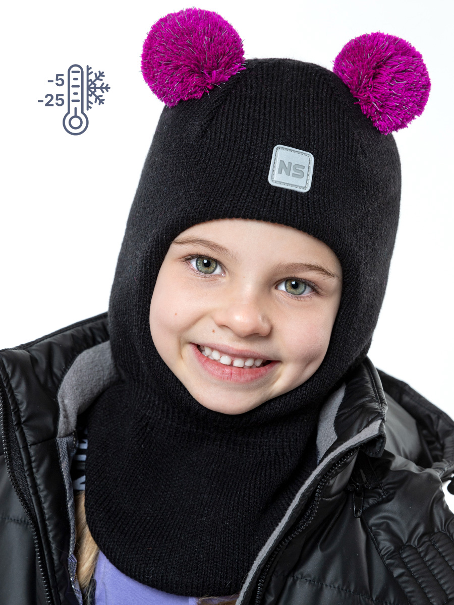 Балаклава 10з13023 черный оптом от производителя NIKASTYLE