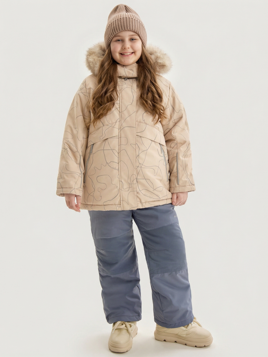 Костюм +7з5625 латте/серый