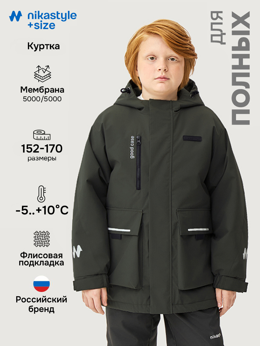 Парка п4м4326 хаки