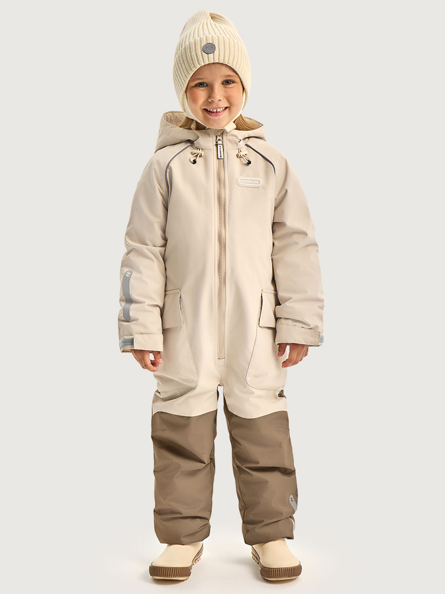 Комбинезон 8м8626 кешью/капучино