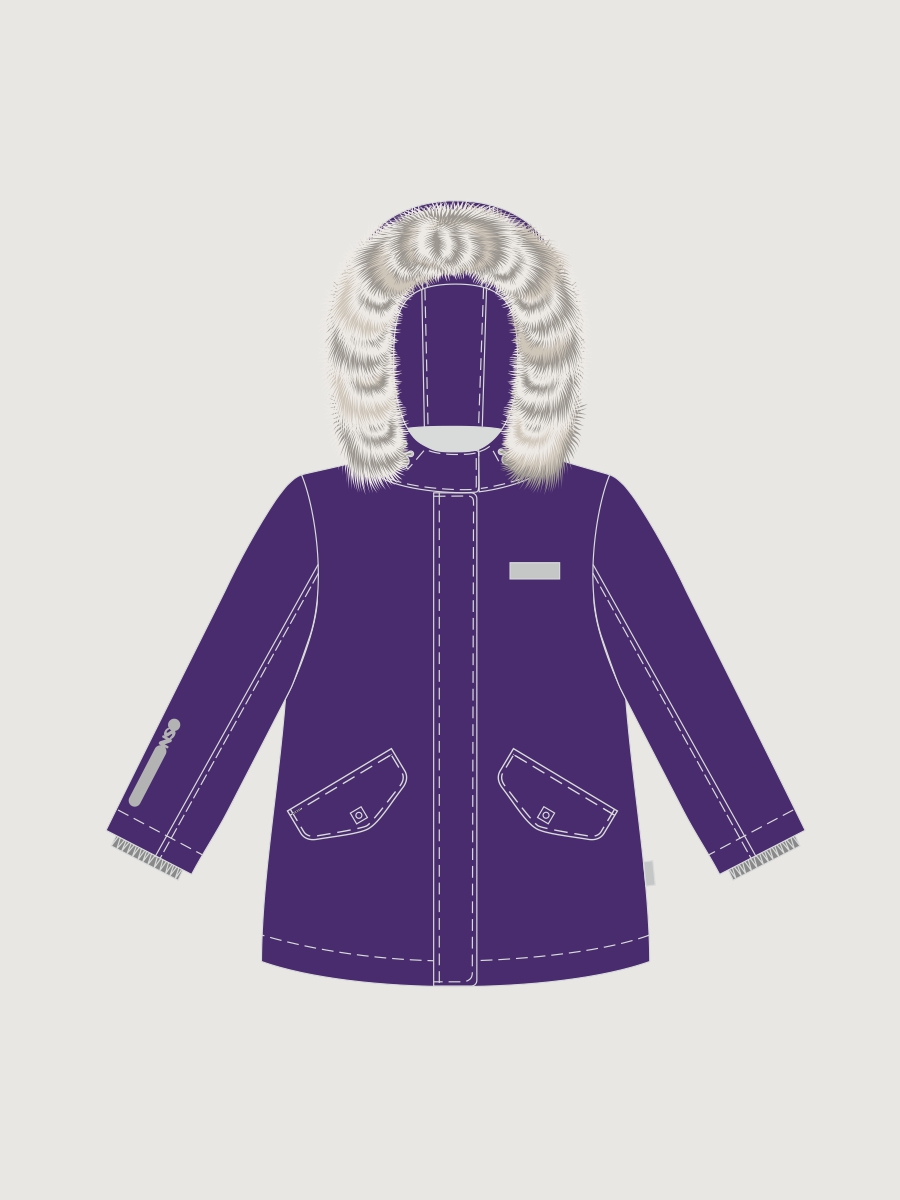 Куртка 4з5226 фиолет