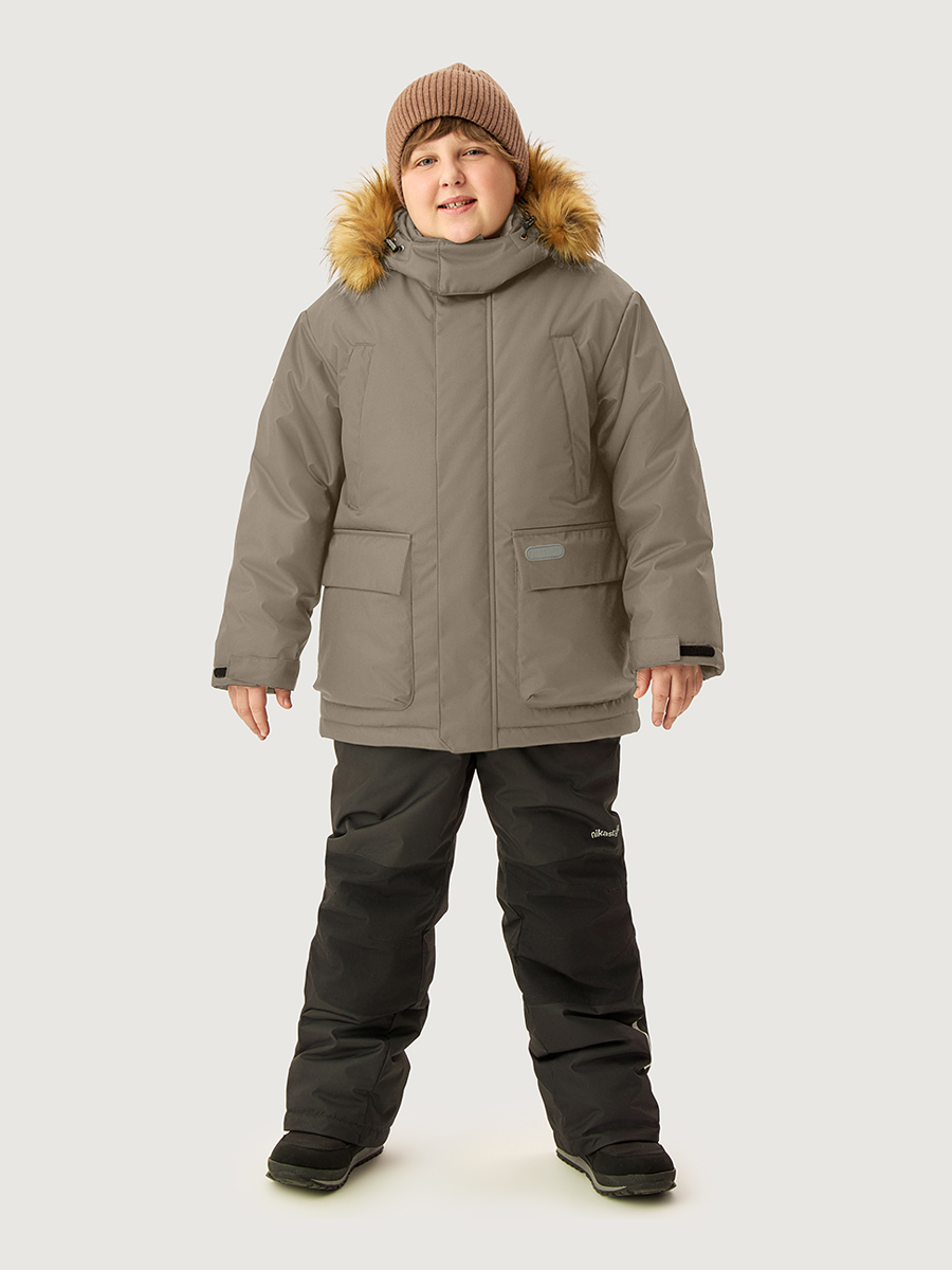 Куртка п4з6525 серый песок