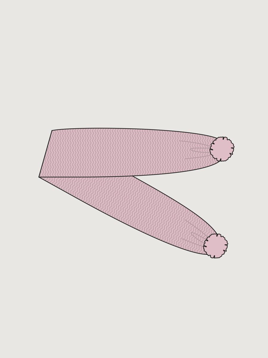 Шарф 17з51426 пудра