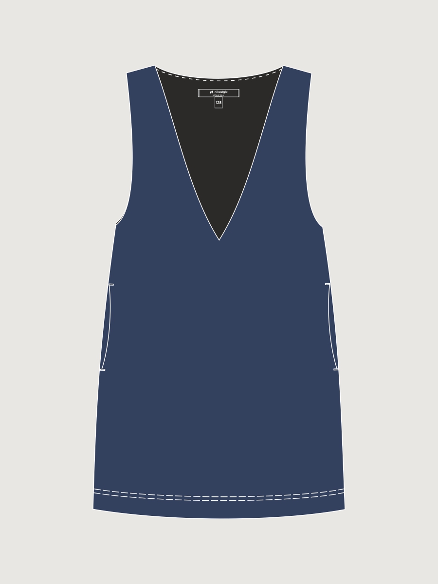 Сарафан 20ш73226 синий