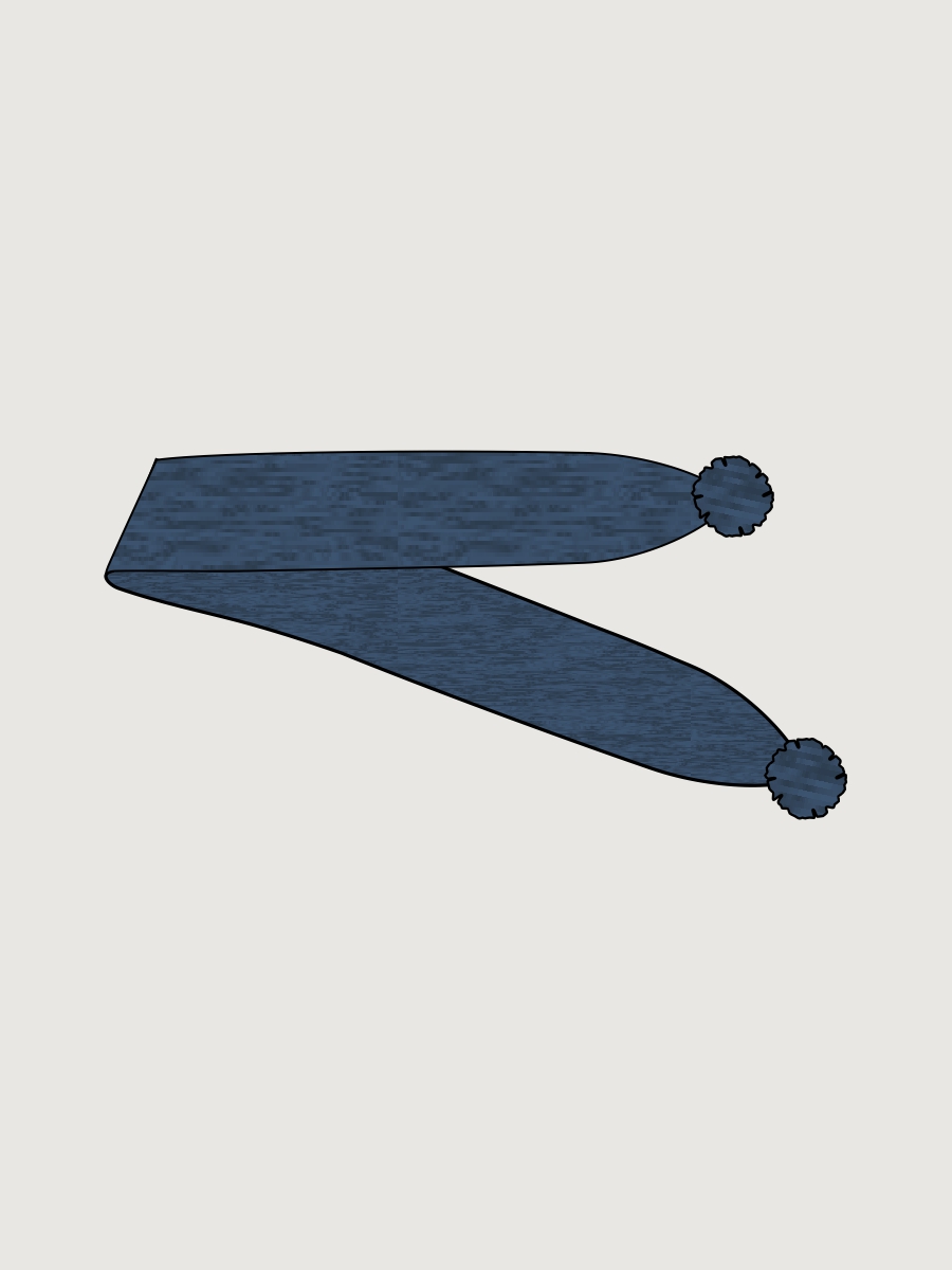 Шарф 17м21926 джинс