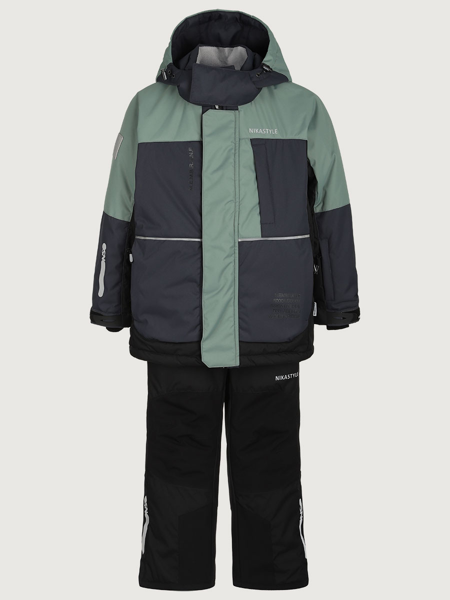 Костюм 7з5525 полынь/черный