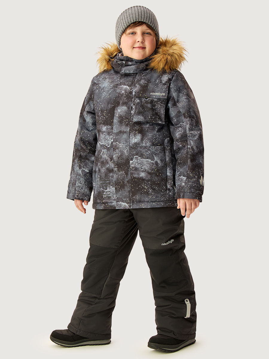 Костюм п7з10526 графит/черный