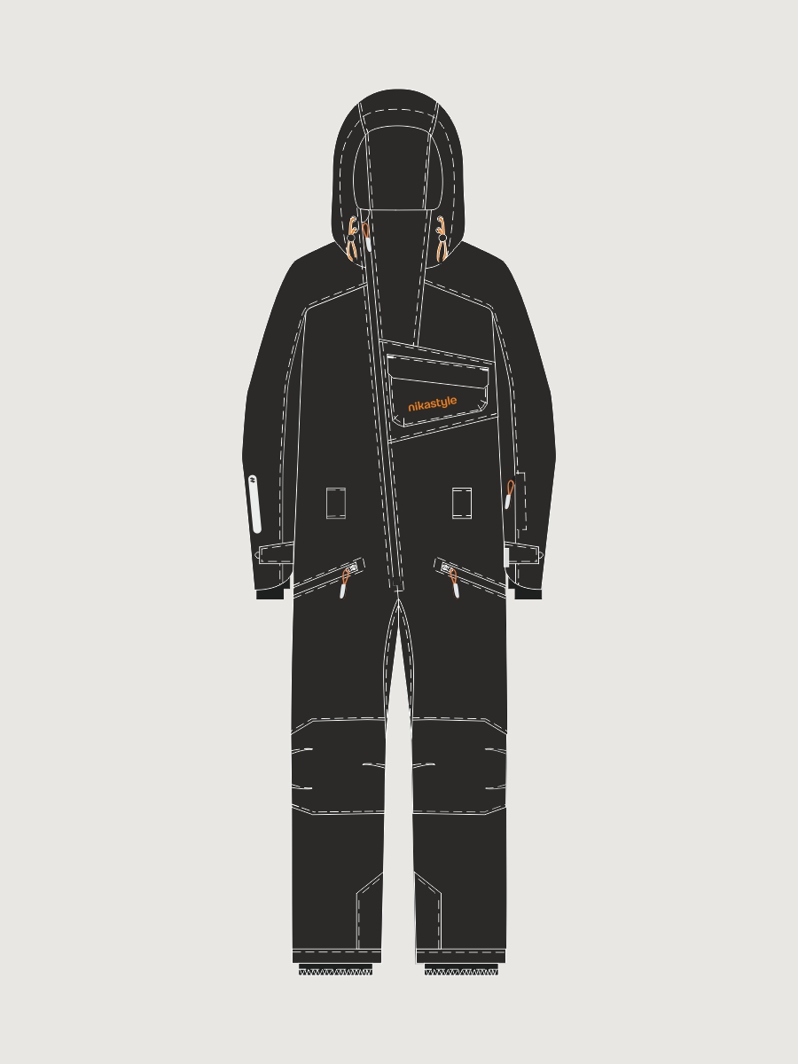 Комбинезон 8з2926 черный