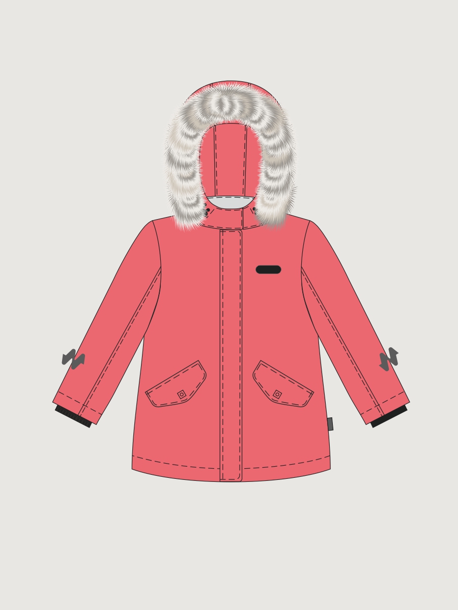 Куртка 4з5226 коралл