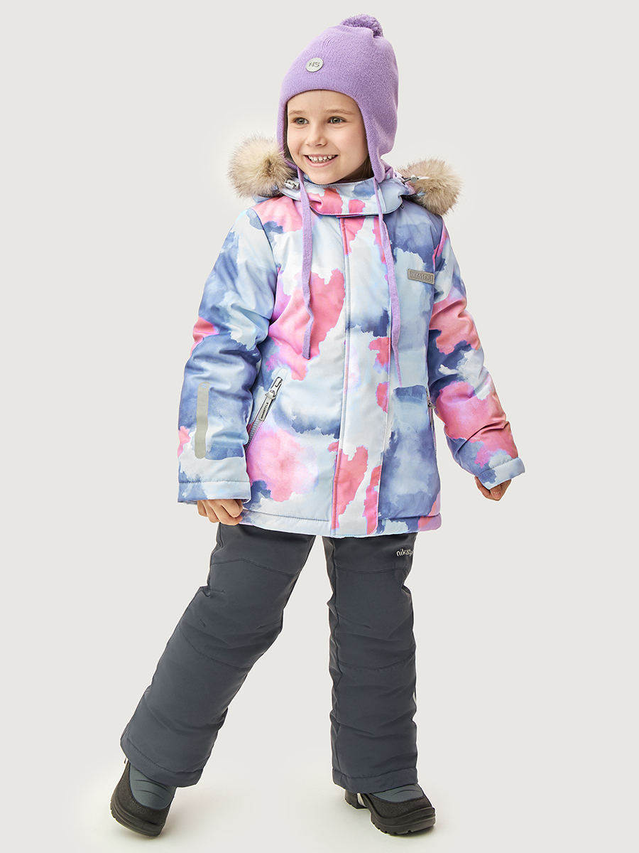 Костюм 7з2026 фламинго/серый