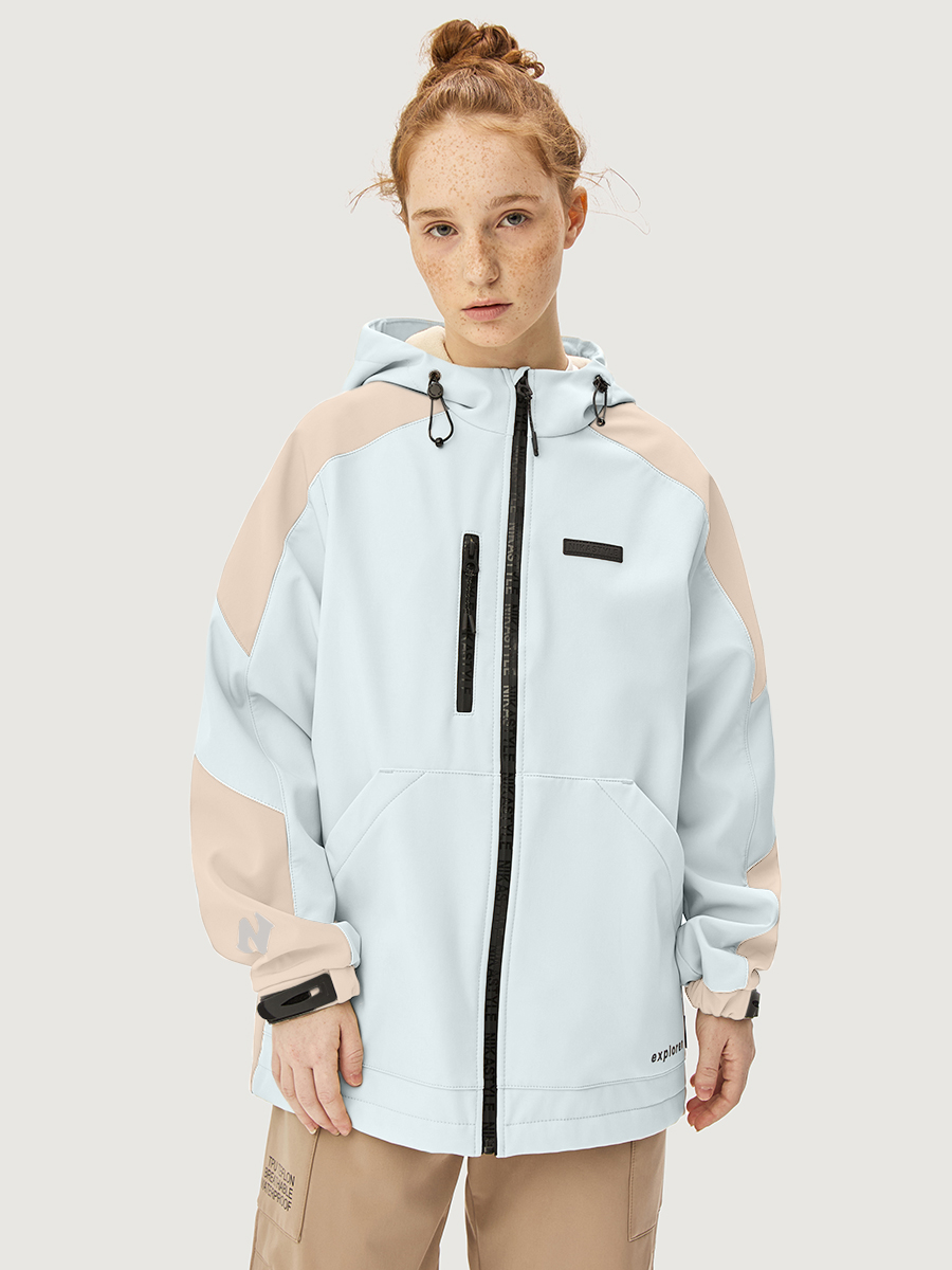 Ветровка 4л15626 небесный/кешью