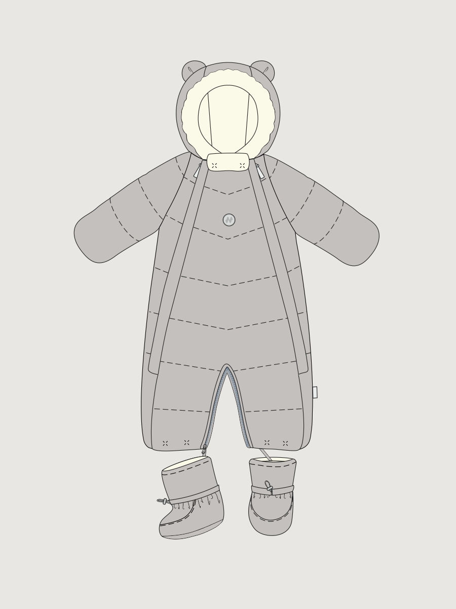 Комбинезон 8з0126 мускат