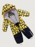 Комбинезон 8м0325 желтый/графит оптом от производителя NIKASTYLE