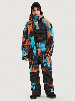 Комбинезон 8з1525 оранж/черный оптом от производителя NIKASTYLE