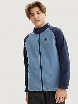 Кофта 4т10324 джинс/неви оптом от производителя NIKASTYLE