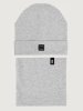 Комплект шапка и снуд 12л22926 серый меланж оптом от производителя NIKASTYLE